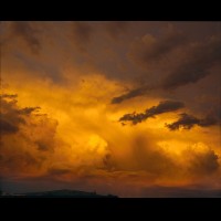 Storm sky, sunset, Arizona, USA :: 2892eSKYarizonasunsetjpg
