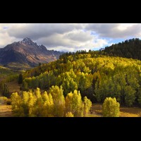 Mt. Sneffels, autumn, San Juan Mountains, Colorado, USA :: 40260COSJMsneffelsautumnjpg