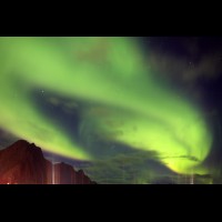 Aurora Borealis over Svolvaer, Norway :: AURsvolvaer69495adj2jpg
