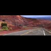 Country road, desert, Utah  :: RDShallscrossing50229-37wjpg